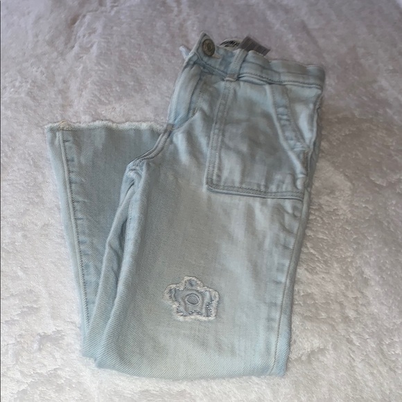 Gently Loved Light Blue Flared Girls Jeans by OshKosh - Picture 10 of 10